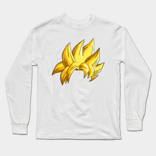 Goku Super Saiyan Hair Long Sleeve T-Shirt